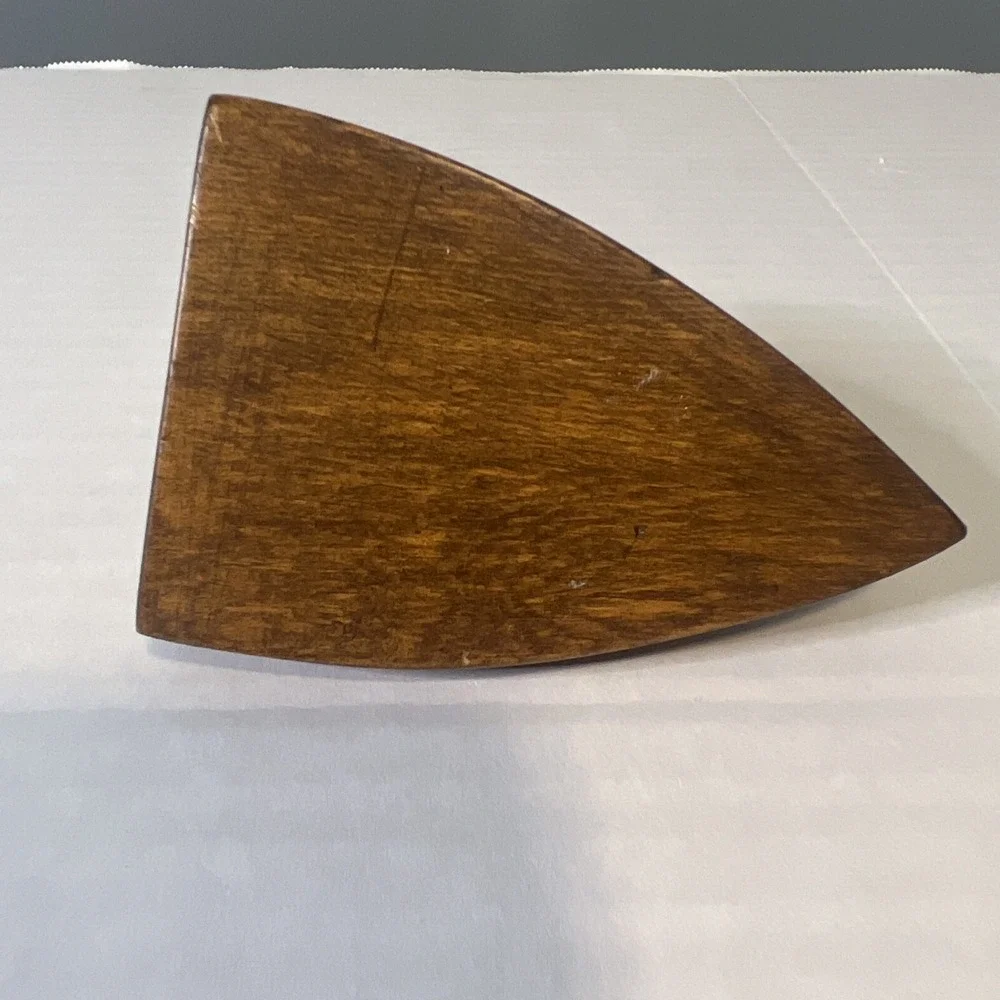 Vintage Handmade Wooden Note Holder / Unique Desk / House‎ Decor